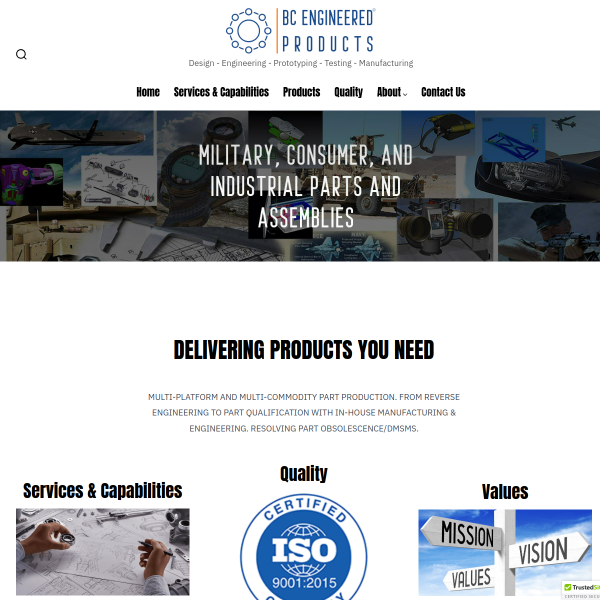 Website preview of bcep limited - achieving excellence in biomedical consulting and equipment planning