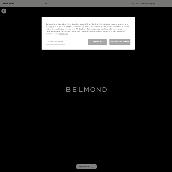 Website preview of Belmond Maroma Resort & Spa