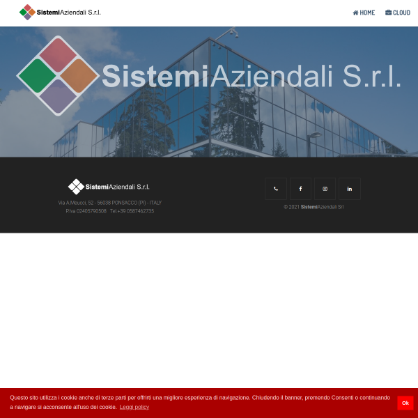 Website preview of BGS di Bertin Alessandro