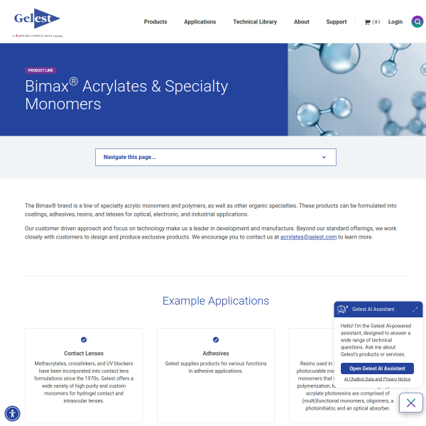 Website preview of Bimax - Showroom Bistrita