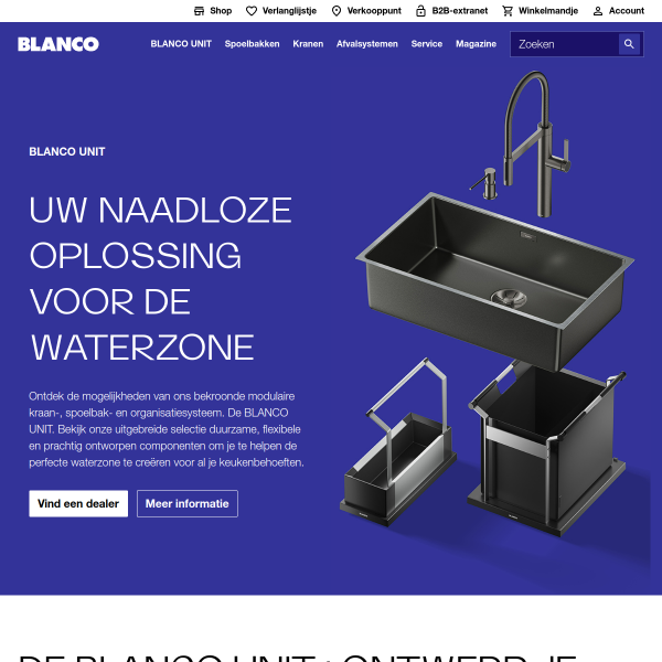 Website preview of Blanco - Bike Luxury