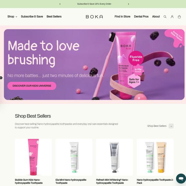 Website preview of Boka-R Serbia