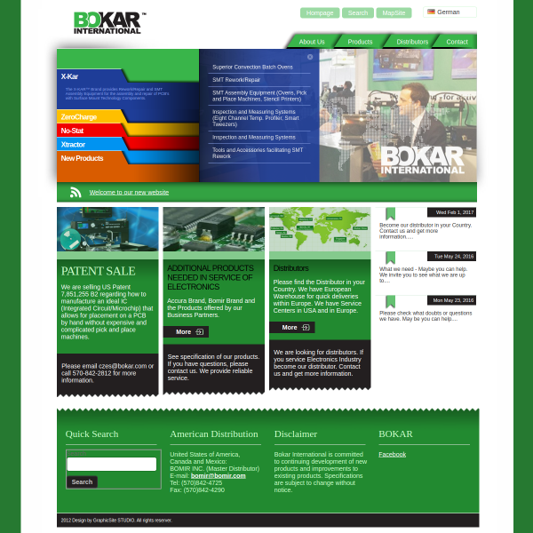 Website preview of Bokar Ngedon Chokhor Ling Monastery