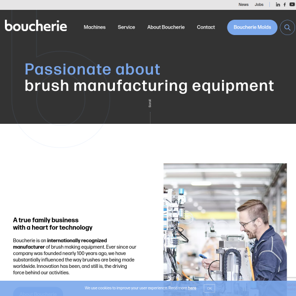 Website preview of Boucherie Victor Renard
