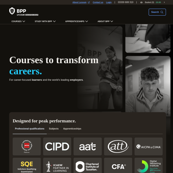 Website preview of BPP spol. s r.o.