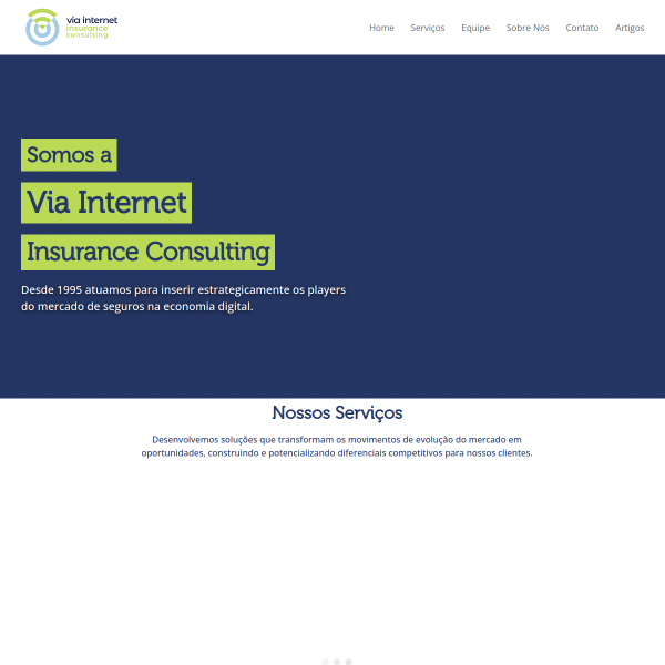 Website preview of BRASILIA ASSESSORIA EMPRESARIAL LTDA