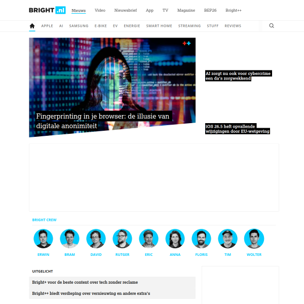 Website preview of Bright Buoys Holding B.V.