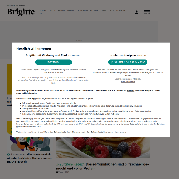 Website preview of Brigitte Keth