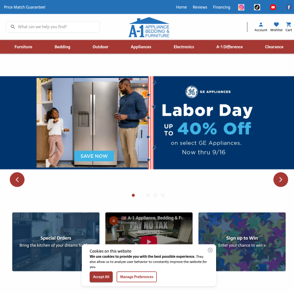 Website preview of Campo Atoyac