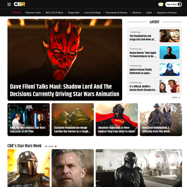 Website preview of CBR Car Rentals