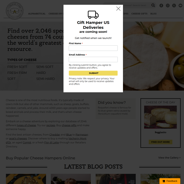 Website preview of Cheese Wheels Apps OÜ