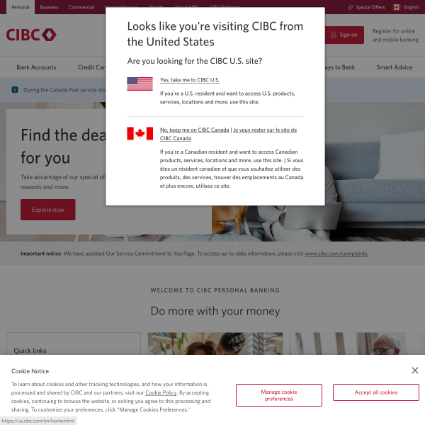 Website preview of CIBC WORLD MARKETS (JAPAN) INC.