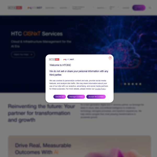 Website preview of ciber mac