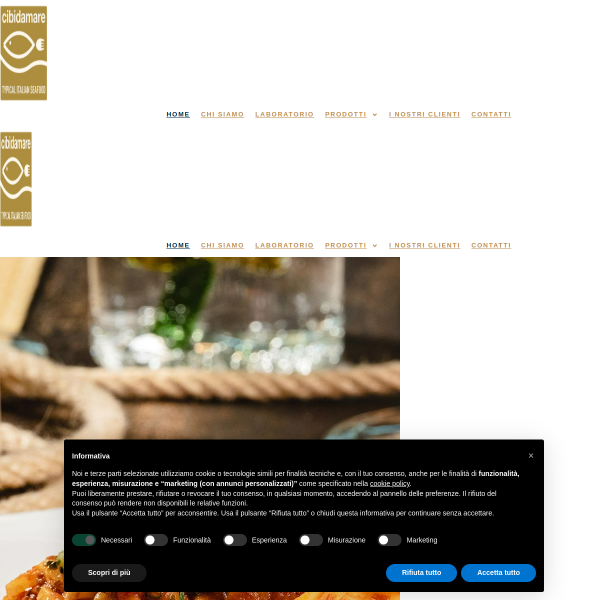 Website preview of CIBIDAMARE S.R.L.