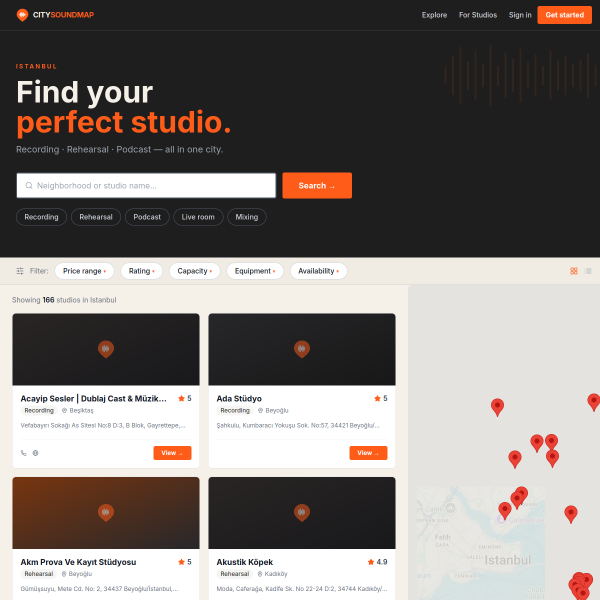 City Sound Map screenshot
