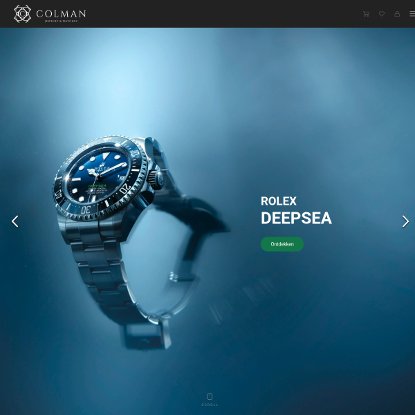 Website preview of Colman