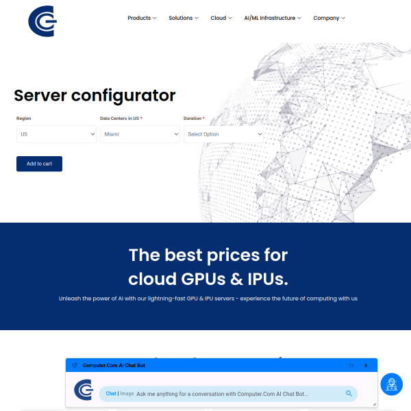 Website preview of COMPUTER DIGITAL NETWORK LTD