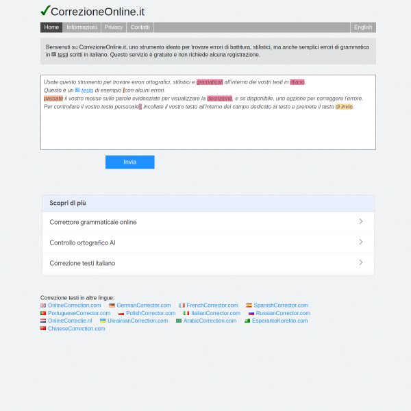 correzioneonline.it