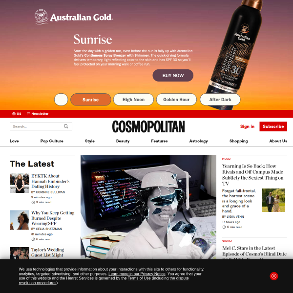 Website preview of COSMOPOLITAN INDUSTRIES (PVT.) LIMITED
