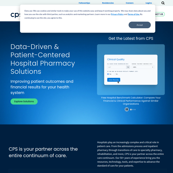 Website preview of CPS INDUSTRIES LIMITED