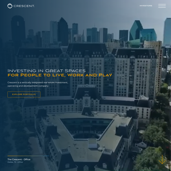 Website preview of Crescent Moon
