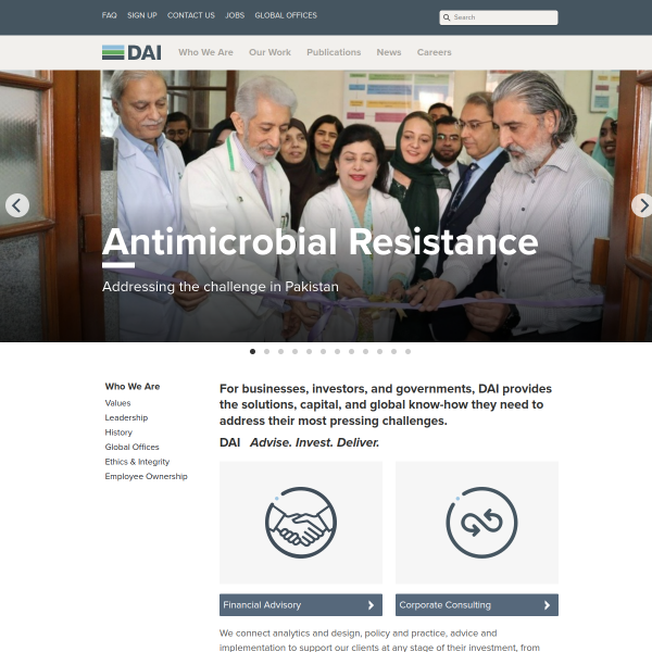 Website preview of DAI INZU V.C.I.C. (RAIF) LTD