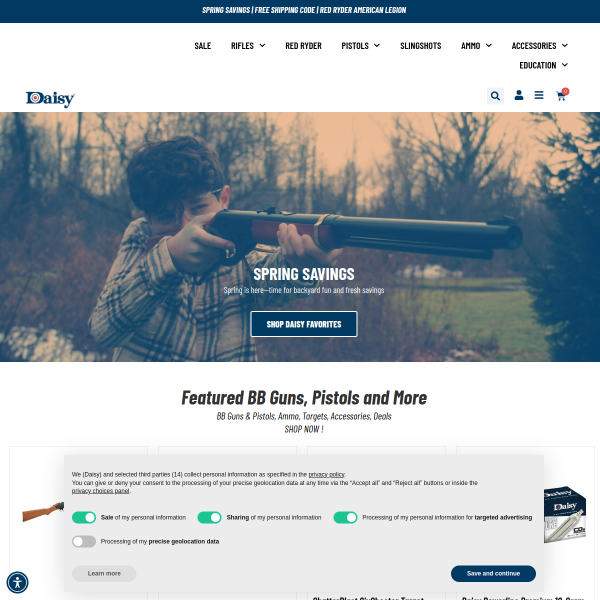 Website preview of Daisy Issuer Designated Activity Company