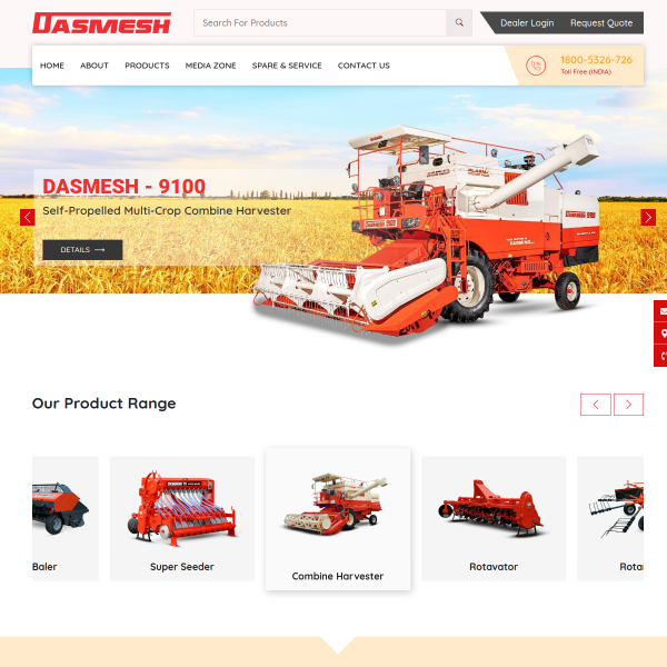 Website preview of Dasmesh Modern School, Bhana