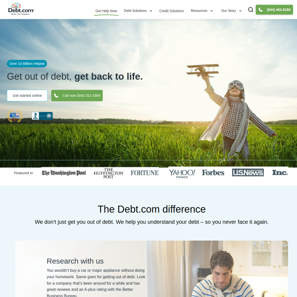 Website preview of Debt Select II S.à r.l.