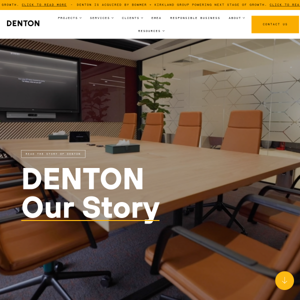 Website preview of DENTON HOLME STUDENT VILLAGE LIMITED