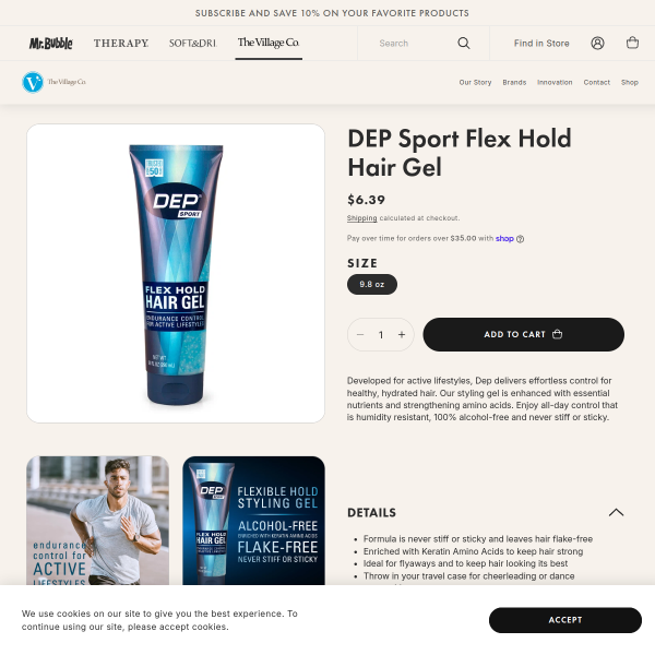 Website preview of Depósito dla