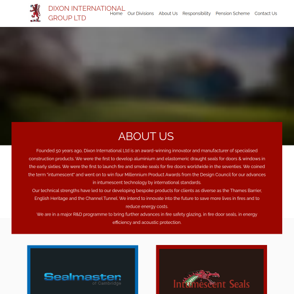 Website preview of DIG & FILL LIMITED