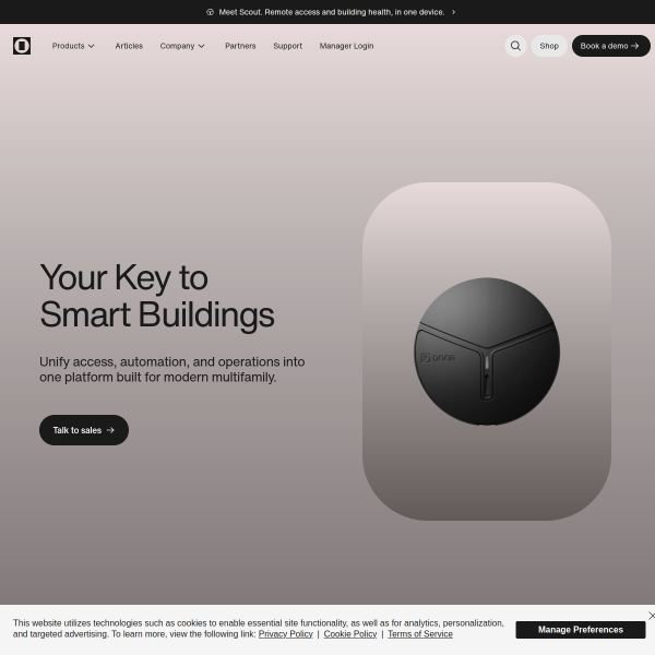 Website preview of Door Christian Fellowship