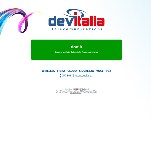 Website preview of DOTT. RENDA - RISONANZA MAGNETICA - RADIOLOGIA MEDICA S.R.L. IN FORMA ABBREVIATA - DOTT. RENDA S.R.L.
