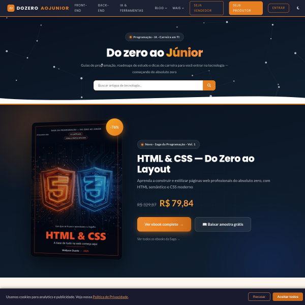 Do Zero ao Júnior