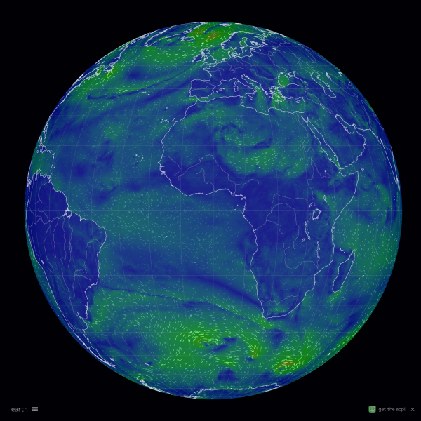Earth — Live Wind Map