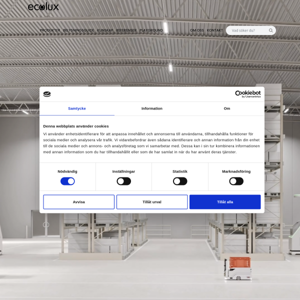 Website preview of Ecolux Boutique Hotel