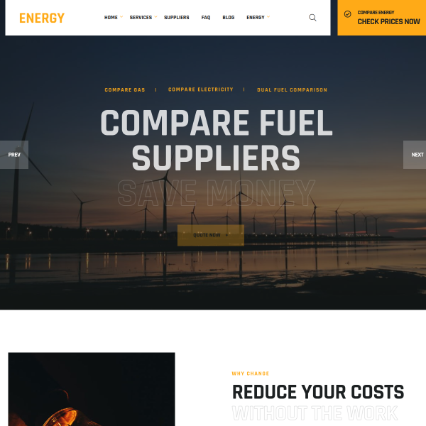 Website preview of ENERGY TRANSITION SOLUTIONS LIMITED