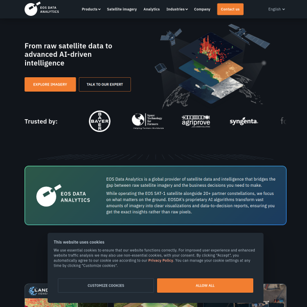 Website preview of EOS TECHSYNERGY PRIVATE LIMITED