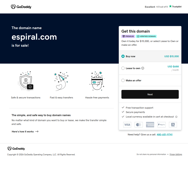 Website preview of Espiral Colectiva