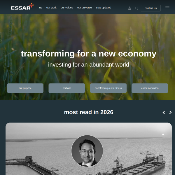 Website preview of ESSAR SHIPPING (CYPRUS) LIMITED