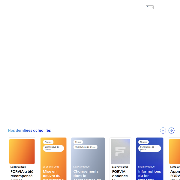 Website preview of Faurecia România S.R.L.