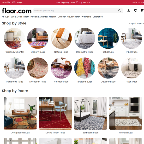Website preview of FLOOR COVERING CENTRAL INC.
