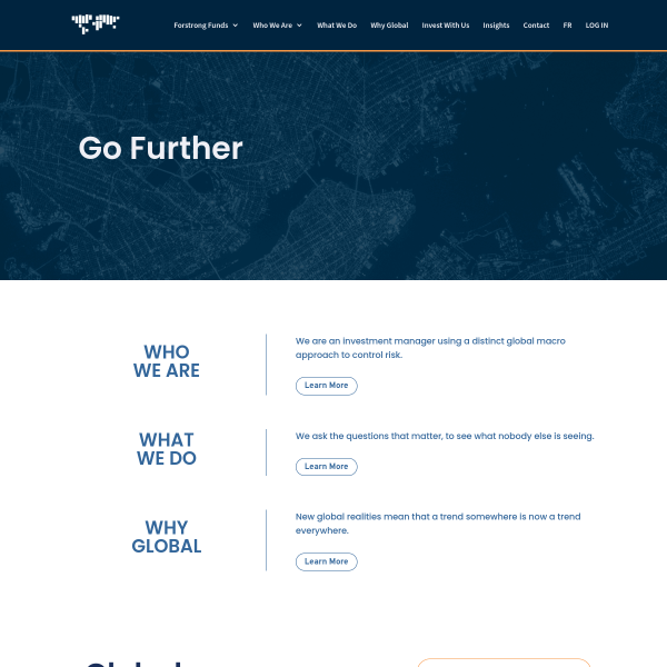 Website preview of Forstrong Global Income Fund