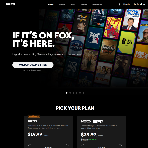 Website preview of Fox Hotel Jos
