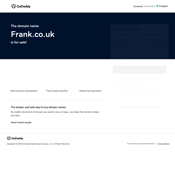 Website preview of FRANK MANN LTD