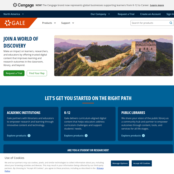 Website preview of gale bros