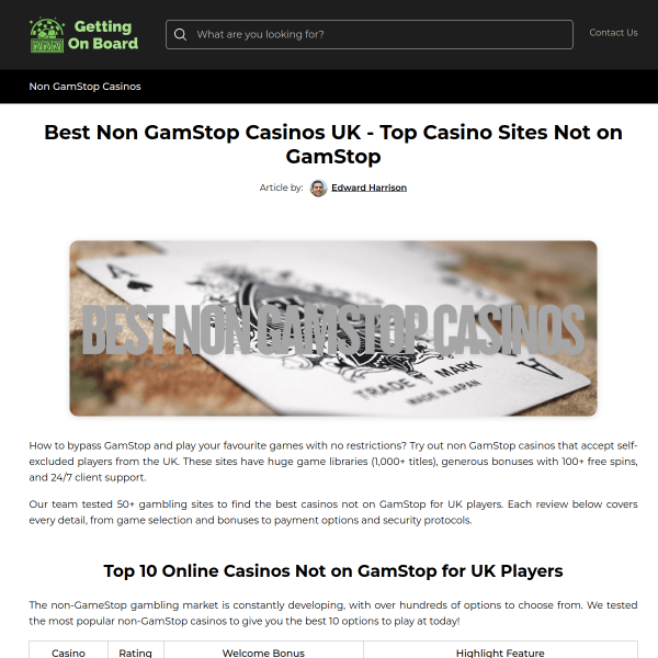 gamecare.org.uk