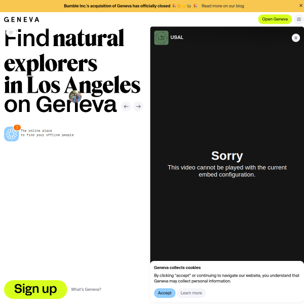 Website preview of GENEVA INTERNATIONAL INSURANCE INC.