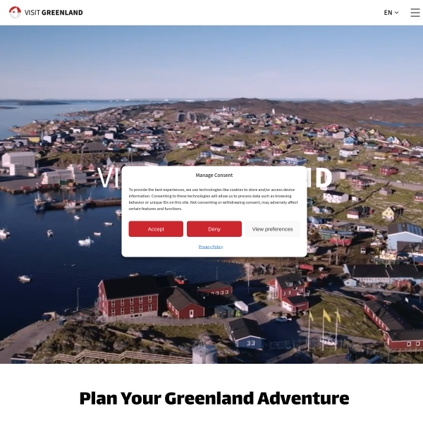 Website preview of Greenland Corporate Limited
